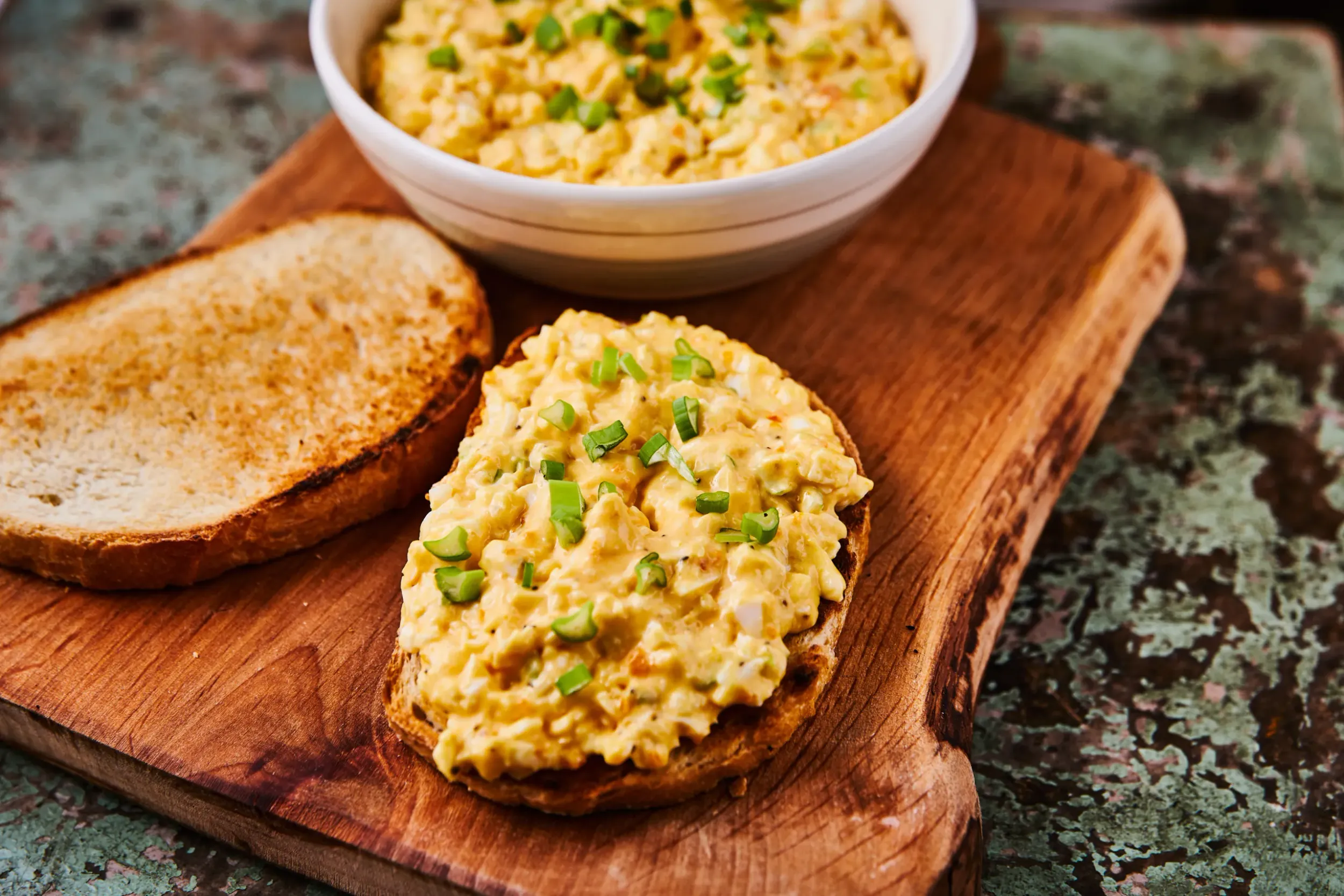 Tojáskrémes szendvics